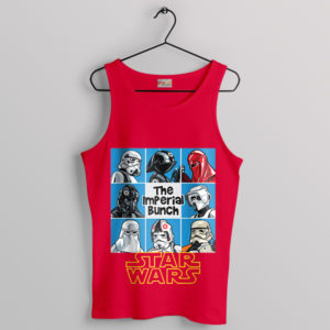The Bunch Series Star Wars Characters Red Tank Top