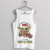 The Force of KC Chiefs Baby Yoda Tank Top
