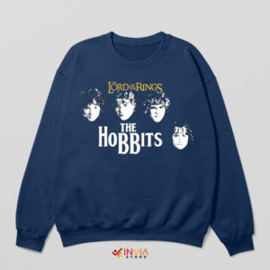 The Hobbits Heroes LOTR Team Navy Sweatshirt