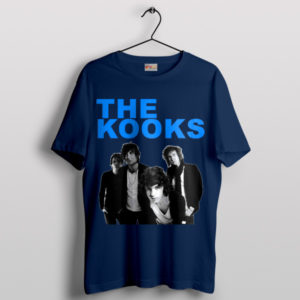 The Kooks Bad Habit Music Merch Navy T-Shirt