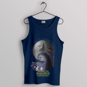 The Nightmare Strikes Darth Vader Navy Tank Top