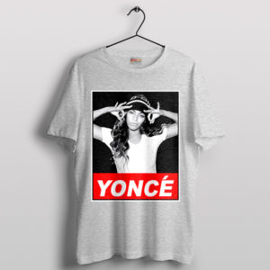 The Queen Bey Fans Yoncé Vibe Sport Grey T-Shirt