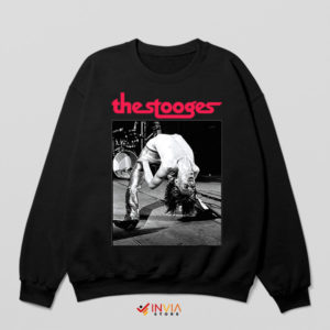 The Stooges Distinctive Band Merch Black Sweatshirt