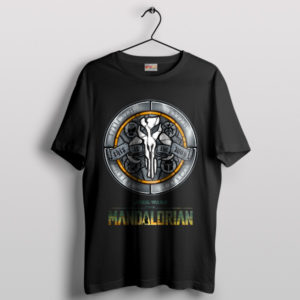 This is the Way' Mythosaur Skull Emblem Black T-Shirt