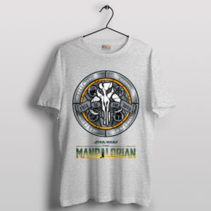 This is the Way' Mythosaur Skull Emblem Sport Grey T-Shirt