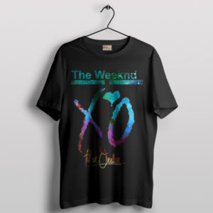 Til Overdose Vibes The Weeknd XO Black T-Shirt