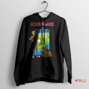 Time-Traveling Mystery Scooby-Doo Black Hoodie