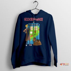 Time-Traveling Mystery Scooby-Doo Navy Hoodie