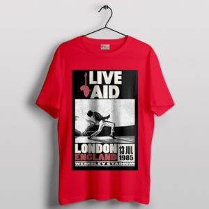 Timeless Tribute Live Aid 1985 Red T-Shirt
