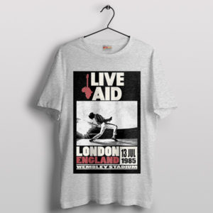 Timeless Tribute Live Aid 1985 Sport Grey T-Shirt