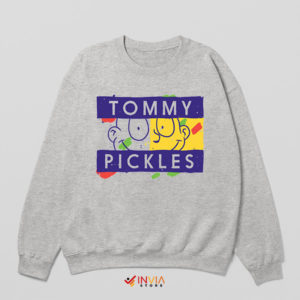 Tommy's Threads Pickles in Hilfiger Sport Grey Sweatshirt