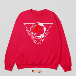 Tribute to a Star Bowie Heroes Red Sweatshirt