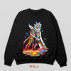 Tripped-Out Duo Rick and Morty Sweatshirt