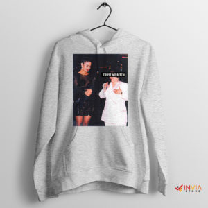 Trust No Bitch Follow Selena Sport Grey Hoodie