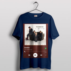 Undead Anthem Cranberries Zombie Navy T-Shirt
