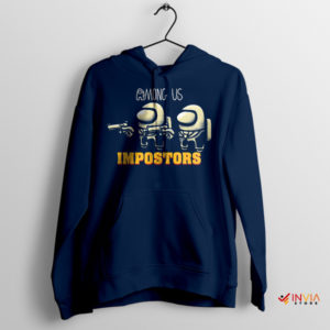 Undercover Thrills Impostor Fiction Navy Hoodie