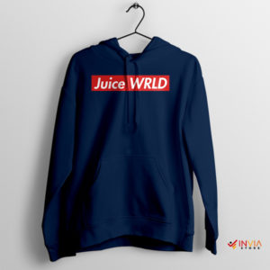 Urban Legends Merch Series Juice Wrld Navy Hoodie