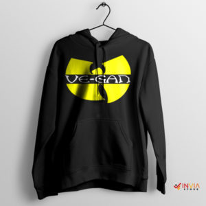 Vegan Beats in Clan Streets Wu-Tang Black Hoodie