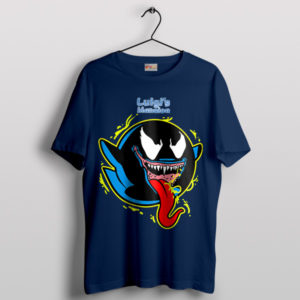 Venomous Haunt King Boo Ghost Navy T-Shirt