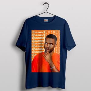 Vibes Frank Ocean Channel Orange Navy T-Shirt
