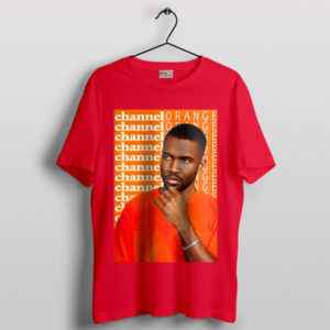 Vibes Frank Ocean Channel Orange Red T-Shirt