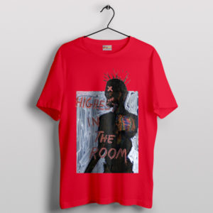 Vibes Travis Highest In The Room Red T-Shirt