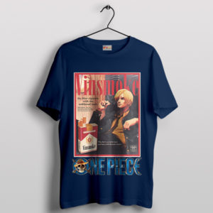 Vinsmoke Virtuoso Sanji One Piece Navy T-Shirt