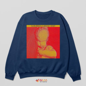 Vintage Charm Lawns Baby Navy Sweatshirt