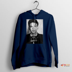 Vintage Frank Sinatra Young at Heart Navy Hoodie