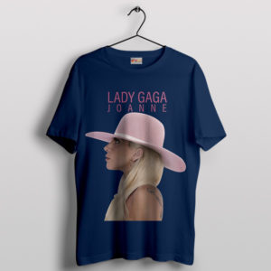 Vintage Joanne Lady Gaga Inspired Navy T-Shirt