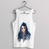 Visual Verses Billie Eilish AI Art Tank Top