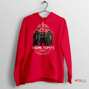 Wanted Dead Or Live' Gear by Bon Jovi Hoodie