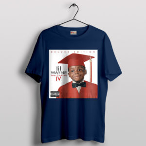 Weezy's Legacy Lil Wayne Carter 4 Navy T-Shirt