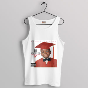 Weezy's World Tha Carter IV Album White Tank Top