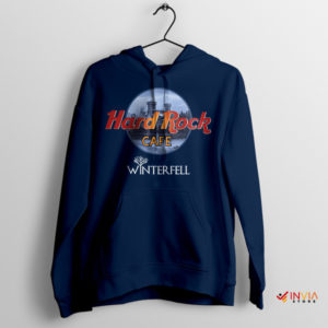 Westeros Rock Cafe Winterfell Edition Navy Hoodie