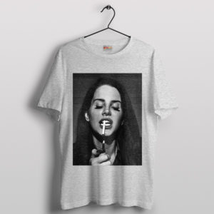 Whispers of Smoke Lana Del Rey Sport Grey T-Shirt