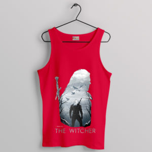Wild Hunt Pursuit The Witcher Saga Red Tank Top
