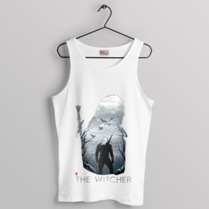 Wild Hunt Pursuit The Witcher Saga White Tank Top