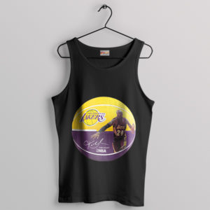 Wilson x Mamba NBA Basketball Ball Black Tank Top