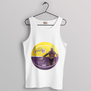 Wilson x Mamba NBA Basketball Ball White Tank Top