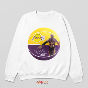Wilson's Court Symphony Kobe Tribute White Sweatshirt