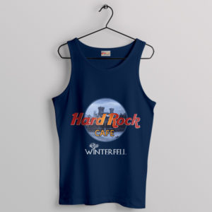 Winterfell Game of Thrones Rock Café Navy Tank Top