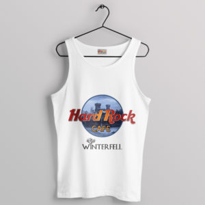 Winterfell Game of Thrones Rock Café White Tank Top