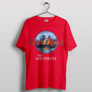 Winterfell Rock Cafe Game of Thrones Red T-Shirt