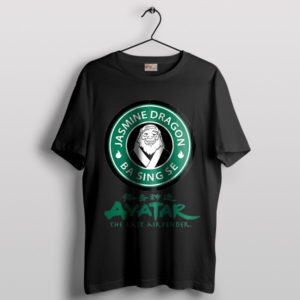 Wisdom Jasmine Dragon Uncle Iroh Black T-Shirt