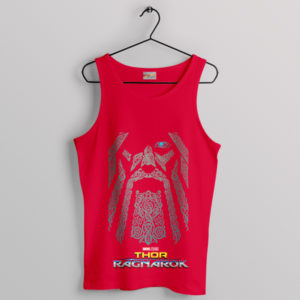Wise King's Visage Odin Father Red Tank Top