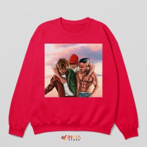Wish for Eternity Juice WRLD Red Sweatshirt