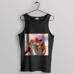 Wishing for Legends Juice WRLD Black Tank Top