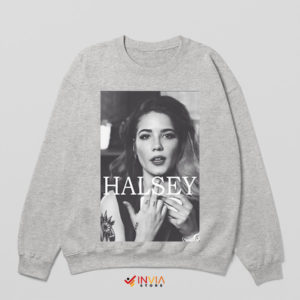 Without Me Tour with Halsey Merch Sport Grey Sweatshirt