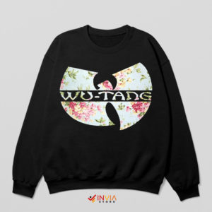 Wu-Tang Emblem Bloom Roses Sweatshirt